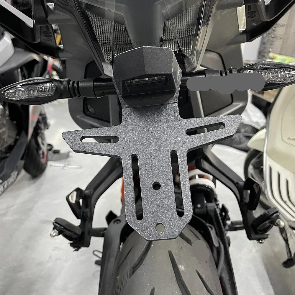 Pasuje do zestawu akcesoriów uchwytu tablicy rejestracyjnej 390Duke 2024 Tail Tidy Rama na rejestrację motor