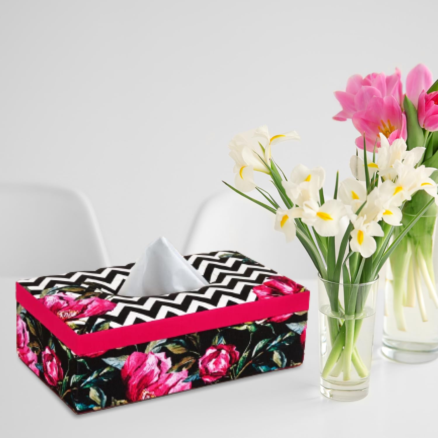 Stylish Tissue Box Holder - Handcrafted & Elegant -27