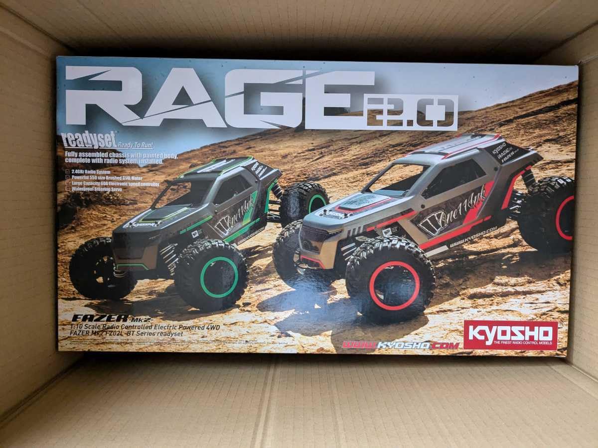 Amazon.co.jp: 京商 ラジコン 1/10 EP 4WD フェーザーMk2 FZ02L-BT  