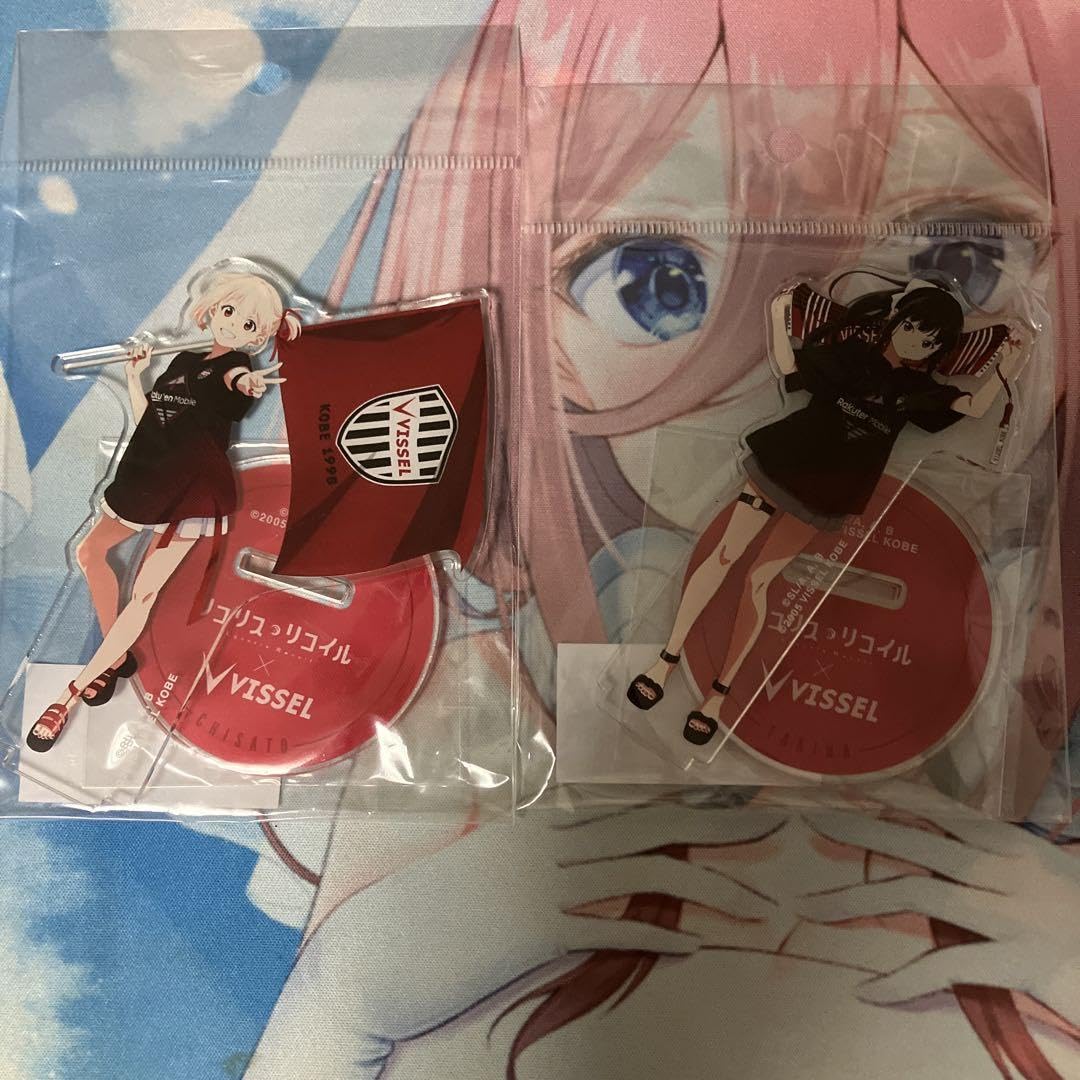 リコリス・リコイル　ヴィッセル神戸　アクリルスタンド Amazon.co.jp: リコリスリコイル ヴィッセル神戸 アクリル