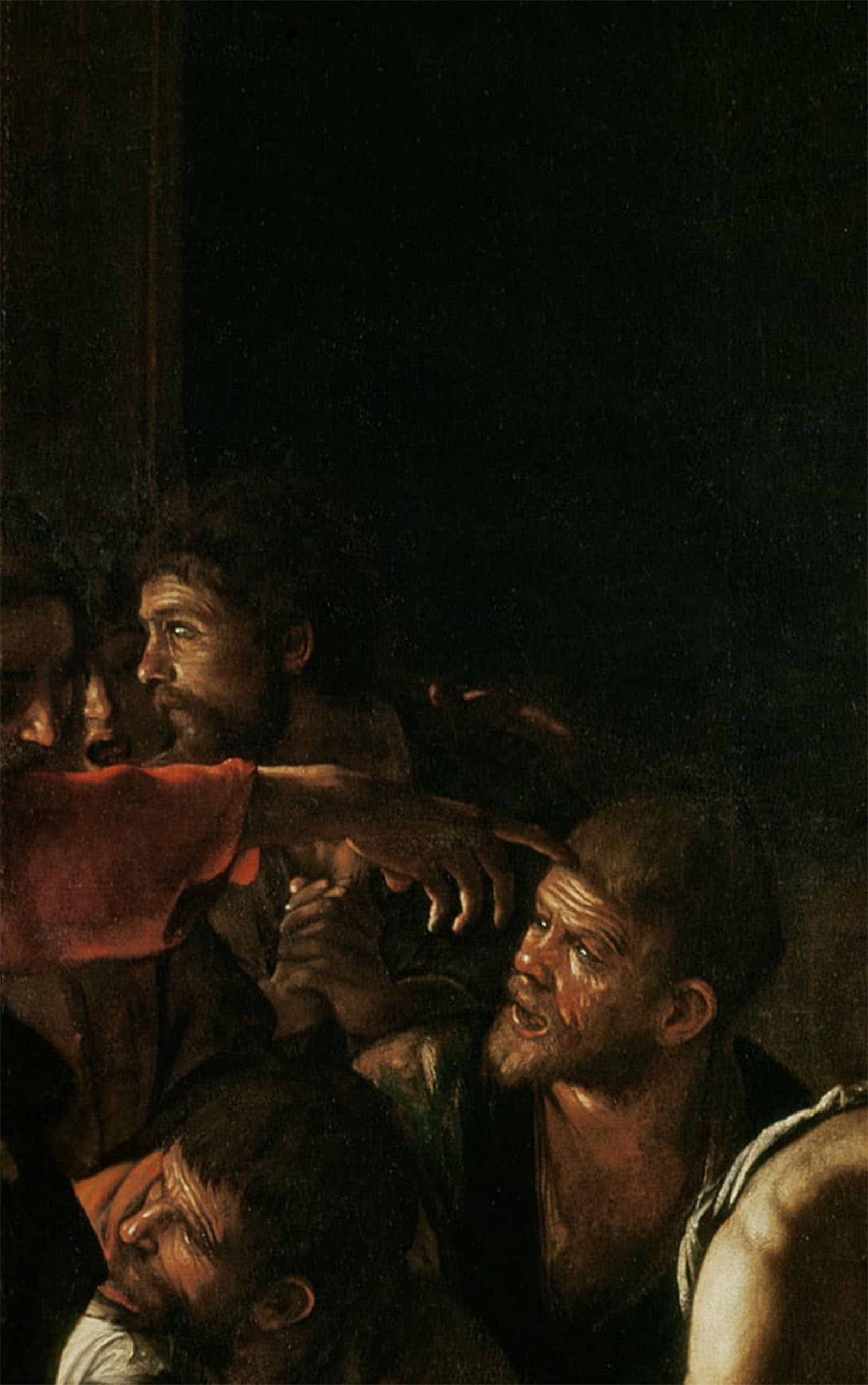 POSTERIIk Vintage Art Print Images Pictures Print Resurrection of Lazarus by Merisi Caravaggio Modern Colour Posters for Office Home Decor 60x90cm