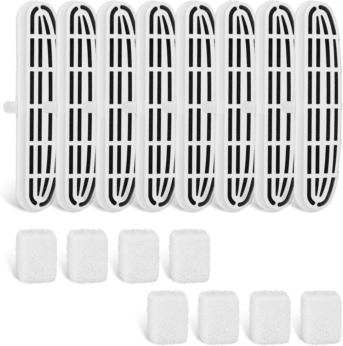 Filtros y Esponjas para Fuente de Agua para Gatos 4+6 Piezas