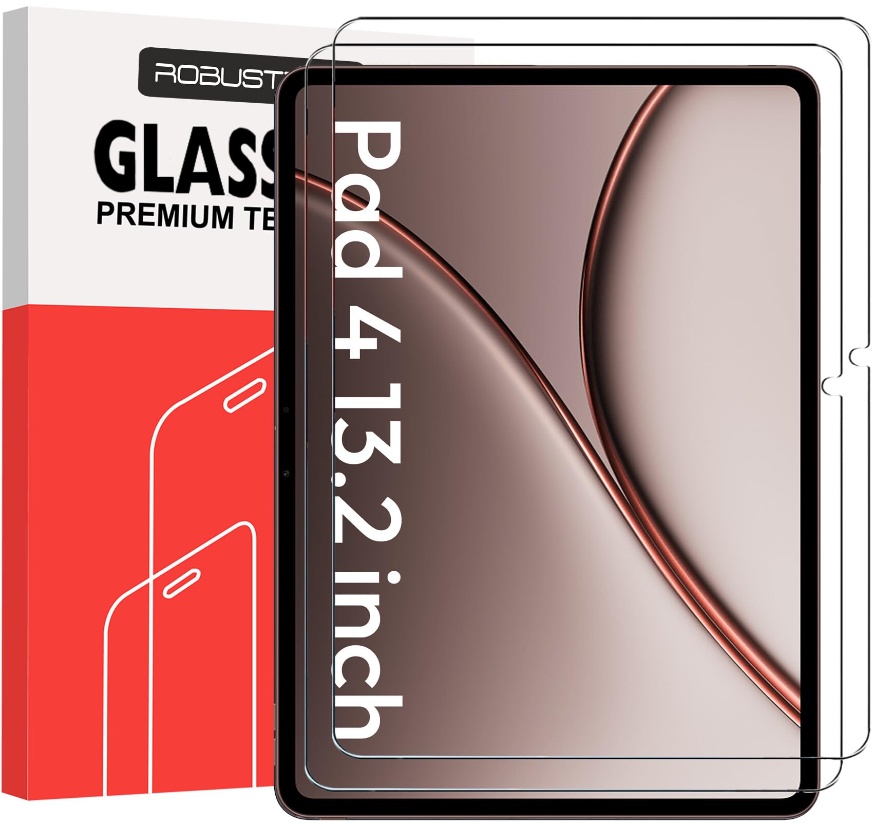 Robustrion Tempered Glass for OnePlus Pad 4 13.2" Screen Protector, 1 Pack — Amazon image 7