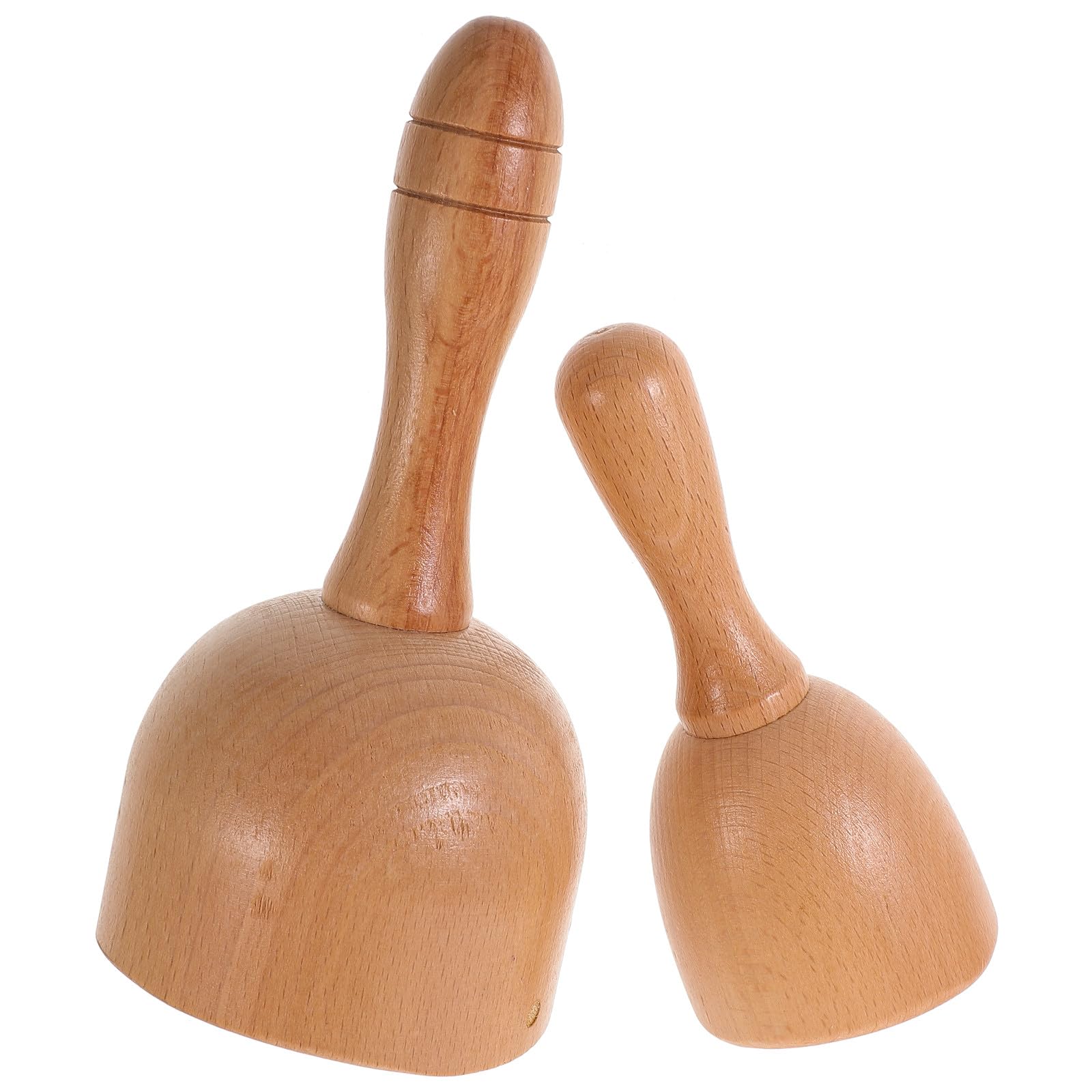 Herramienta de Masaje de Espalda de Madera, 2 Piezas, Ergonómica | Taza de Rodillo Manual, Diseño de Copa, Masaje Corporal Portátil, Uso Doméstico, Pack de 2
