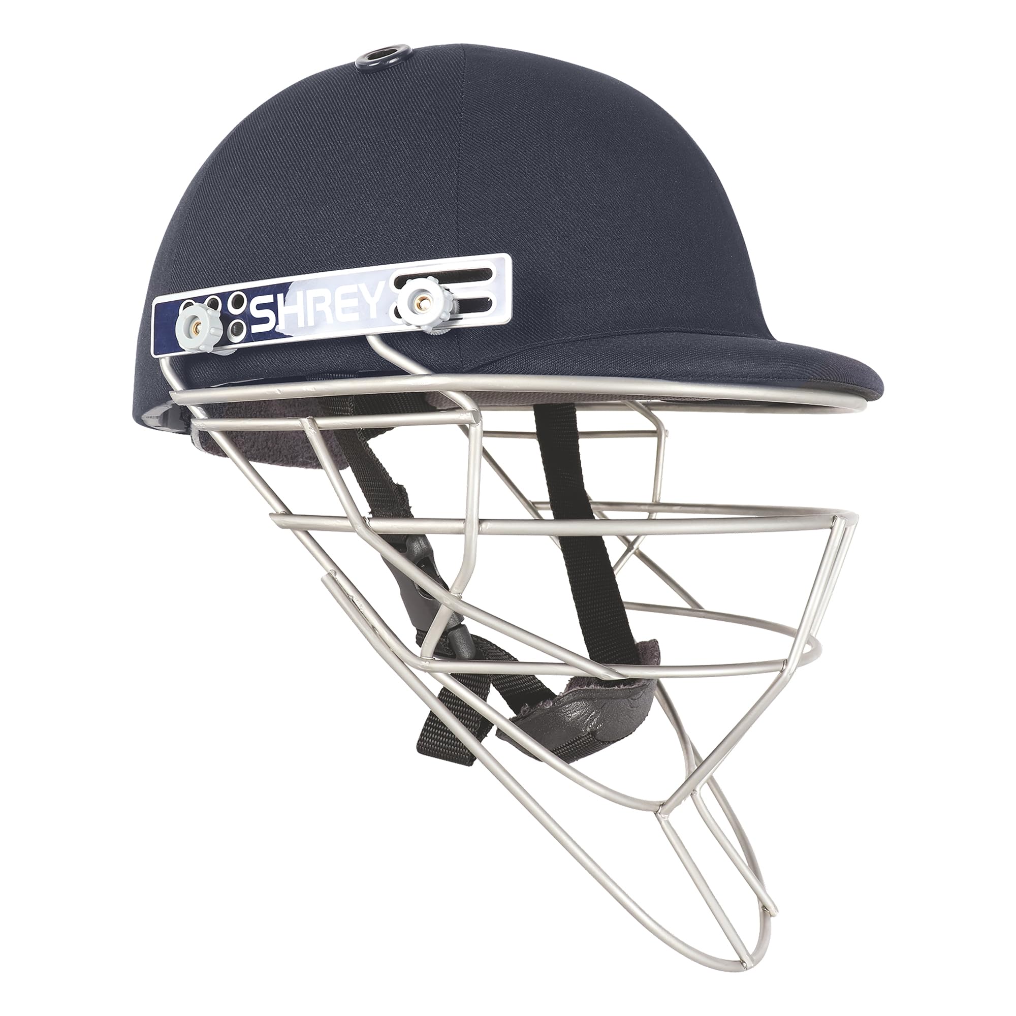 Shrey Pro Guard Fielding Stainless Steel Navy Large Cricket Helmet-image-15
