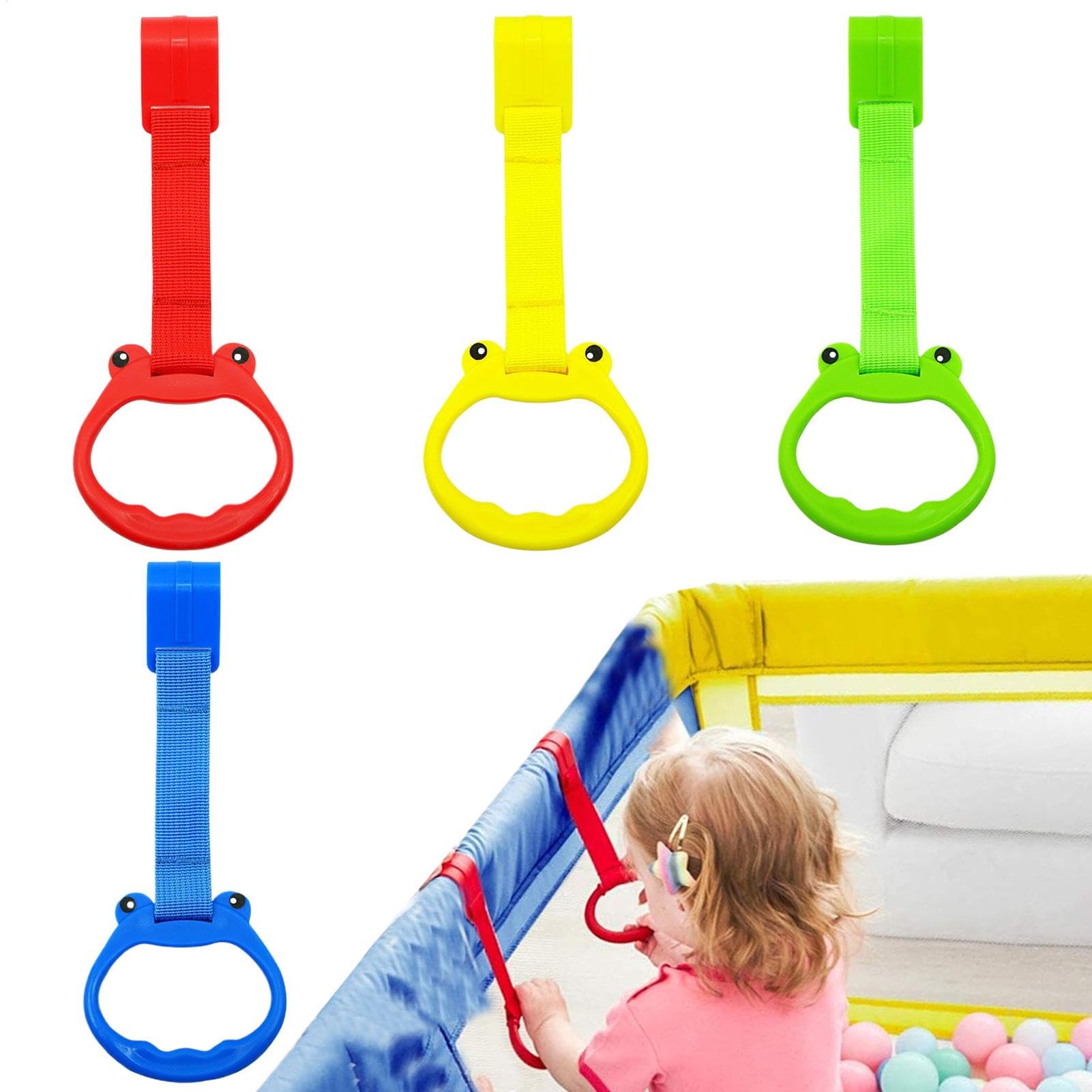 Baby Pull Up Bar - Odorless Safe Pull to Stand Toys | Ergonomic Playpen Accessories, Nursery Furniture, Bedding & Decor for Home Users, Business Users