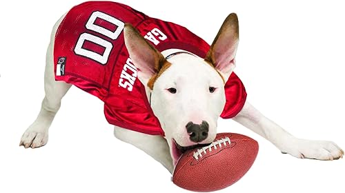 Miniatura 323 de Pets First Camiseta de malla para perros o gatos, talla XXL, camiseta con licencia para perro grande de tu equipo favorito (fútbol o baloncesto)