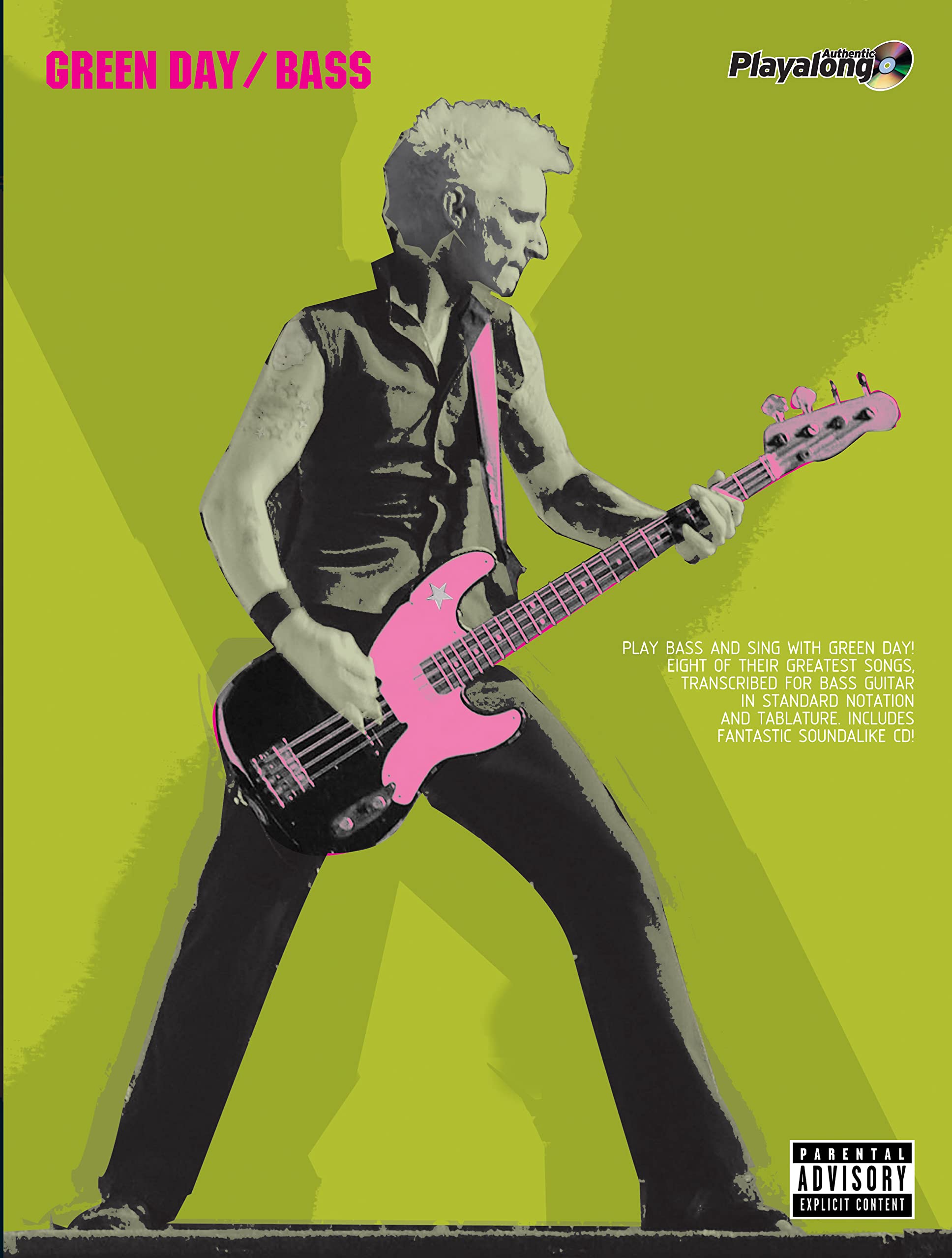 Green Day Authentic Playalong Bass (Bass/CD)