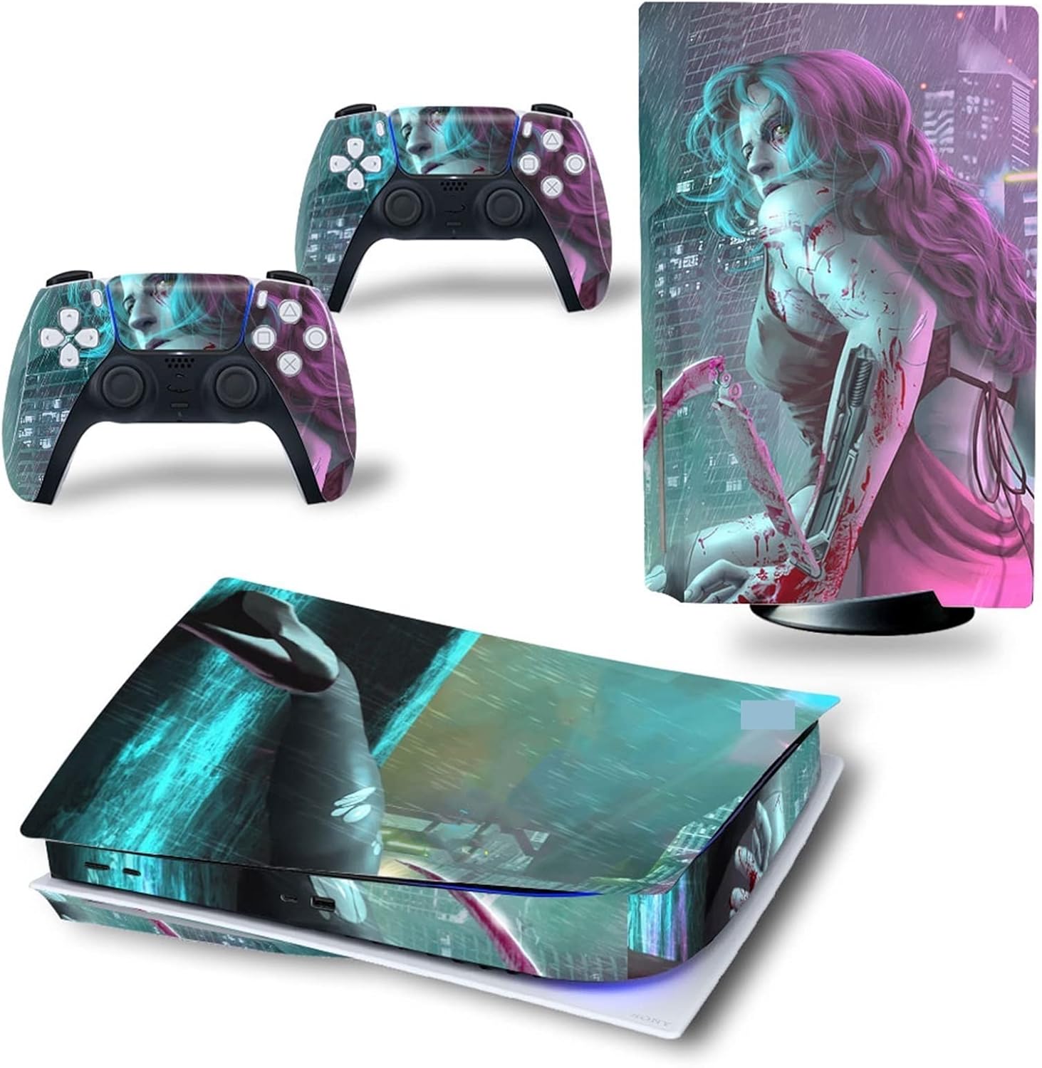 DARLING in the FRANXX PS5 Standard Disc Sticker Decal Cover for Console and  2 Controllers PS5 Disk Skin Vinyl - AliExpress 44 保護 For PS5 Skin Disc Edition Anime Console and Controller Vinyl Co