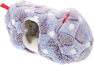 GARVALON Decoração Saco De Dormir Casa Ninho De Hamster Resistente Esconderijo De Hamster Chinchila Acessório Adorável Cabana De Hamster Usar Cabana Cabana De Hamster Resistente Pelúcia