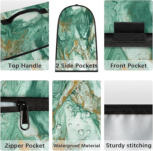 Miniatura 10 de Funda para mezclador de cocina blanca y negra con estampado de vaca, compatible con 6-8 cuartos de galón, cubierta para batidora de pie y cabezal