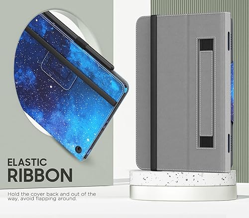 Miniatura 8 de MoKo Funda para tablet Tienda Kindle Fire HD 8 y 8 Plus 12 generación10 generación versión 20222020 de 8 pulgadas funda plegable delgada con función