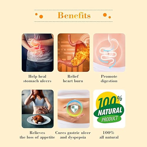 Miniatura 5 de Wins Town Té curativo de úlceras, alivio de gastritis y acidez estomacal, té nutritivo diario para el estómago, 30 bolsas de té