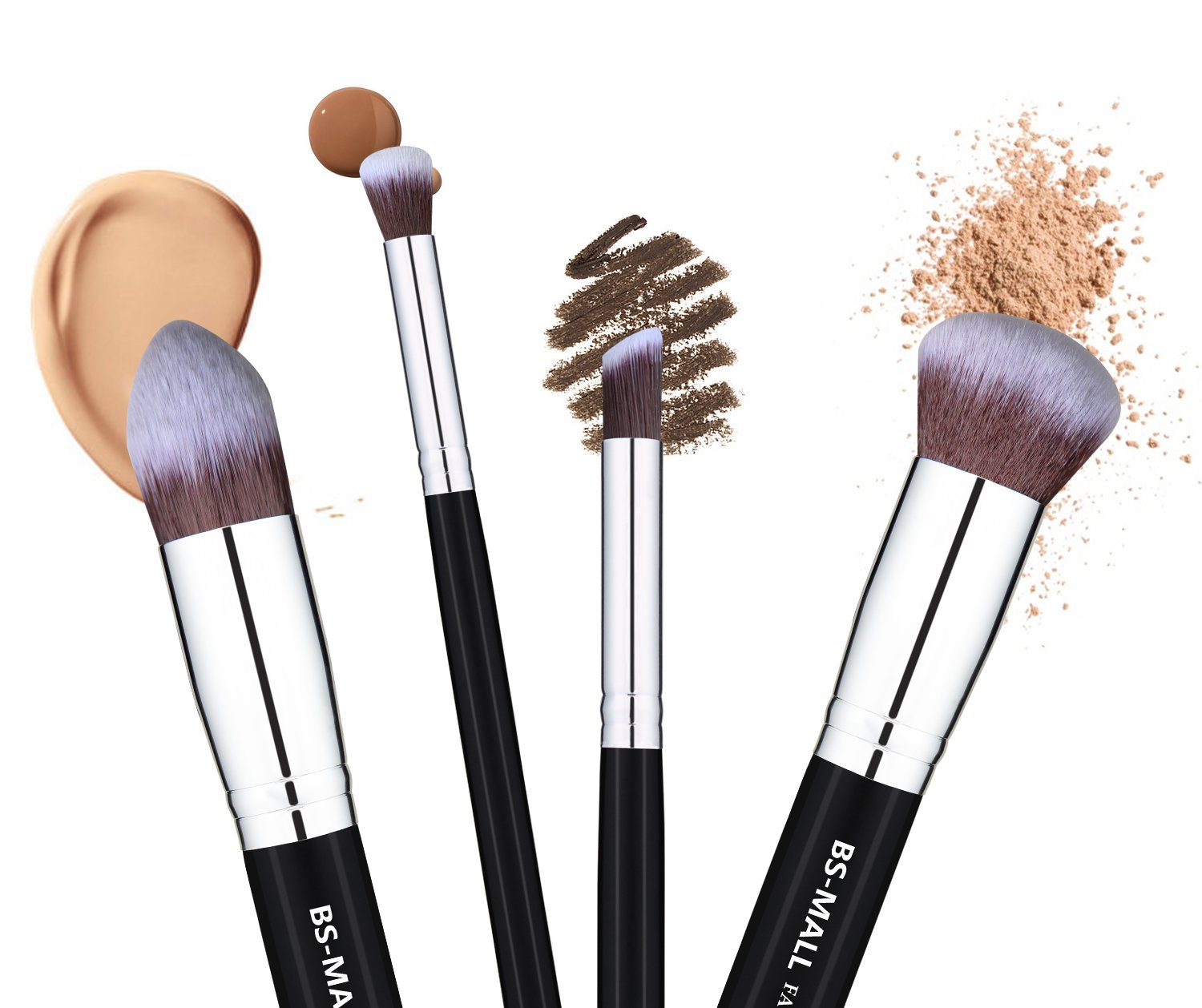 BSMALL(TM) Makeup Brushes Premium Makeup Brush Set Synthetic Kabuki Makeup Brush Set Cosmetics