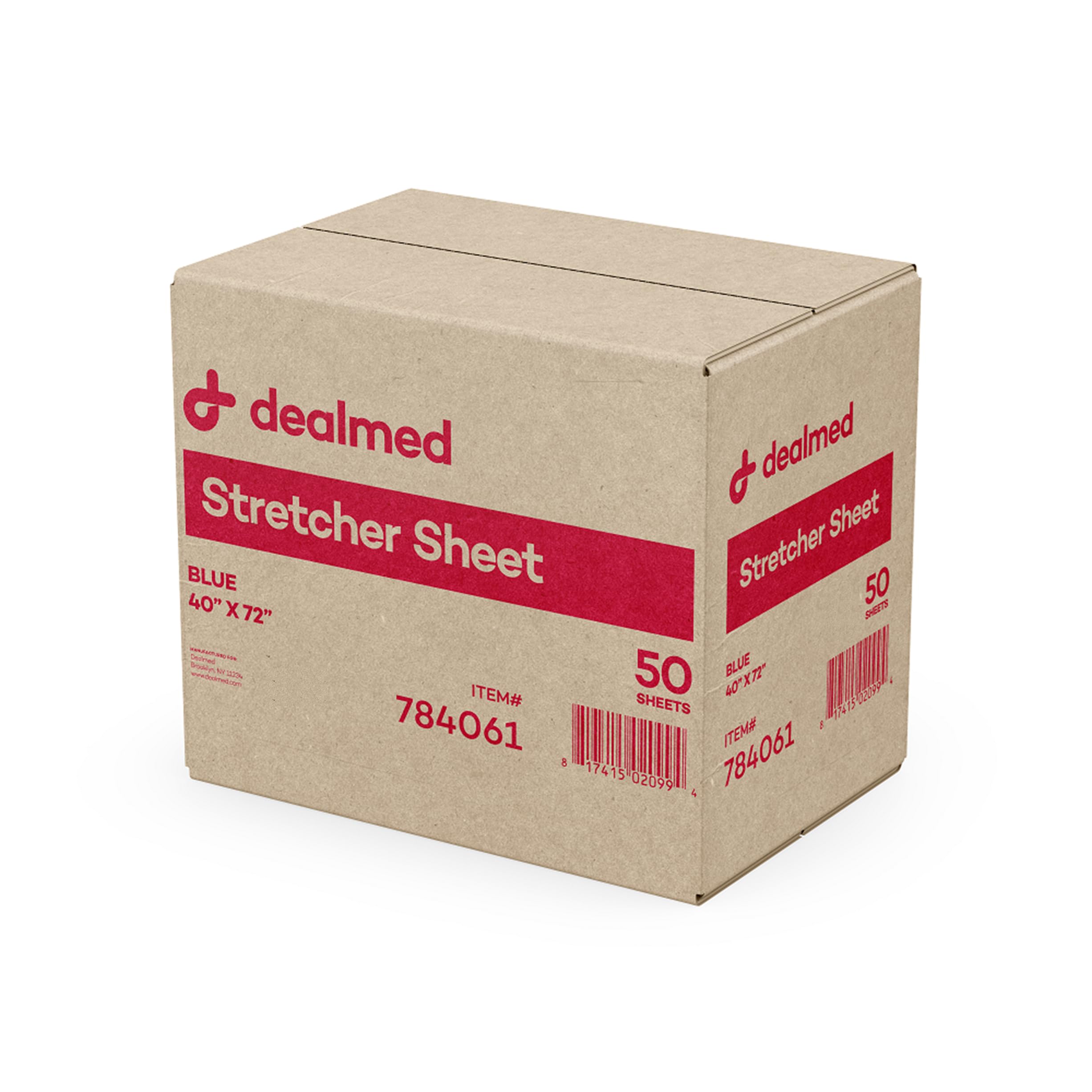 Dealmed Disposable Stretcher Sheets - Blue, 40 x 72 in, 50 Count — Amazon image 6