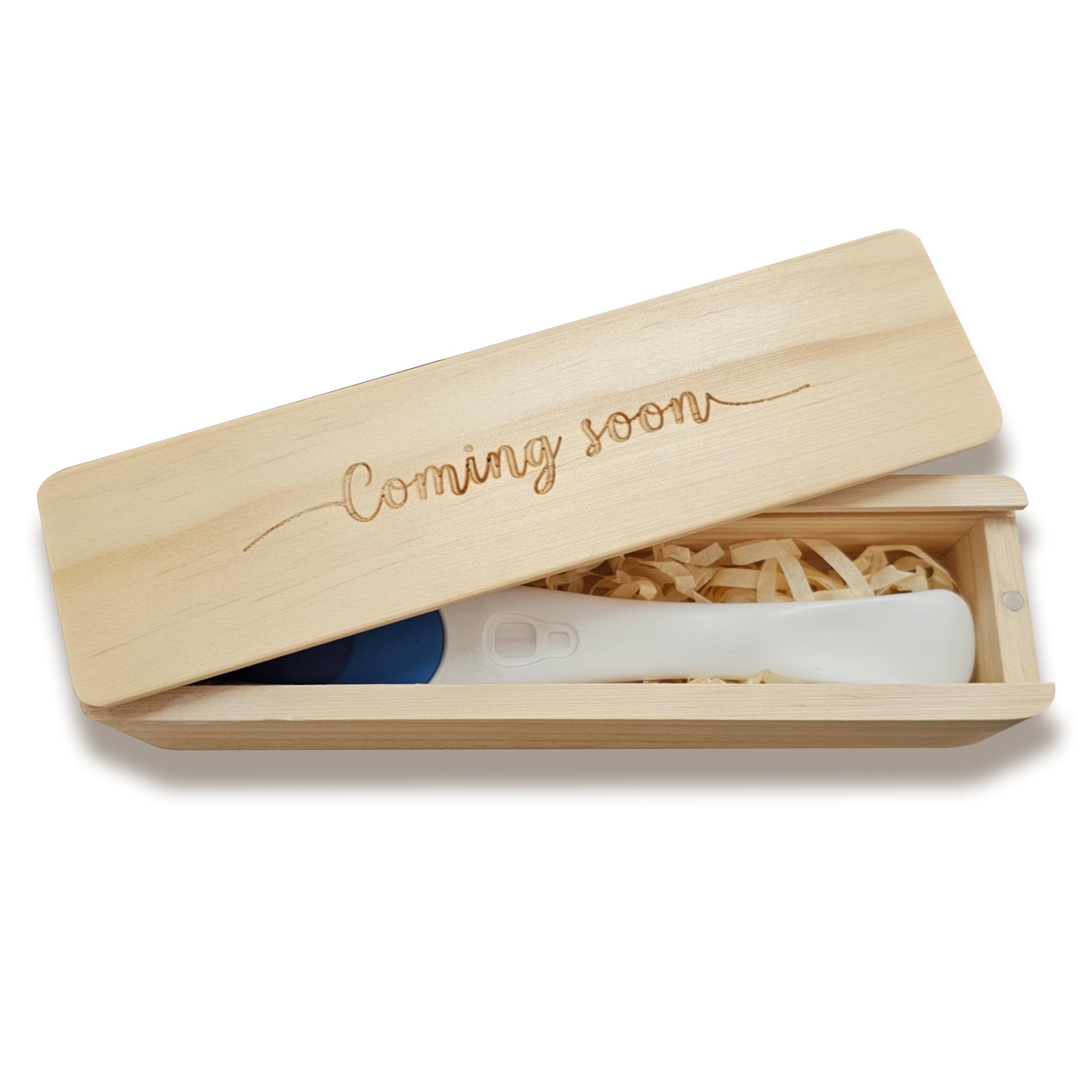 Pregnancy Test Keepsake Box, Pregnancy Announcement for Husband, Baby Announcemeny for Grandparents Baby Reveal Announcements Surprise Ideas Test