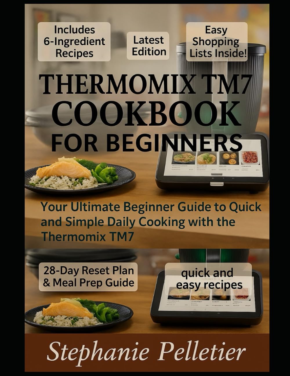THERMOMIX TM7 COOKBOOK FOR BEGINNERS: Your Ultimate Beginner Guide to Quick and Simple Daily Cooking with the Thermomix TM7