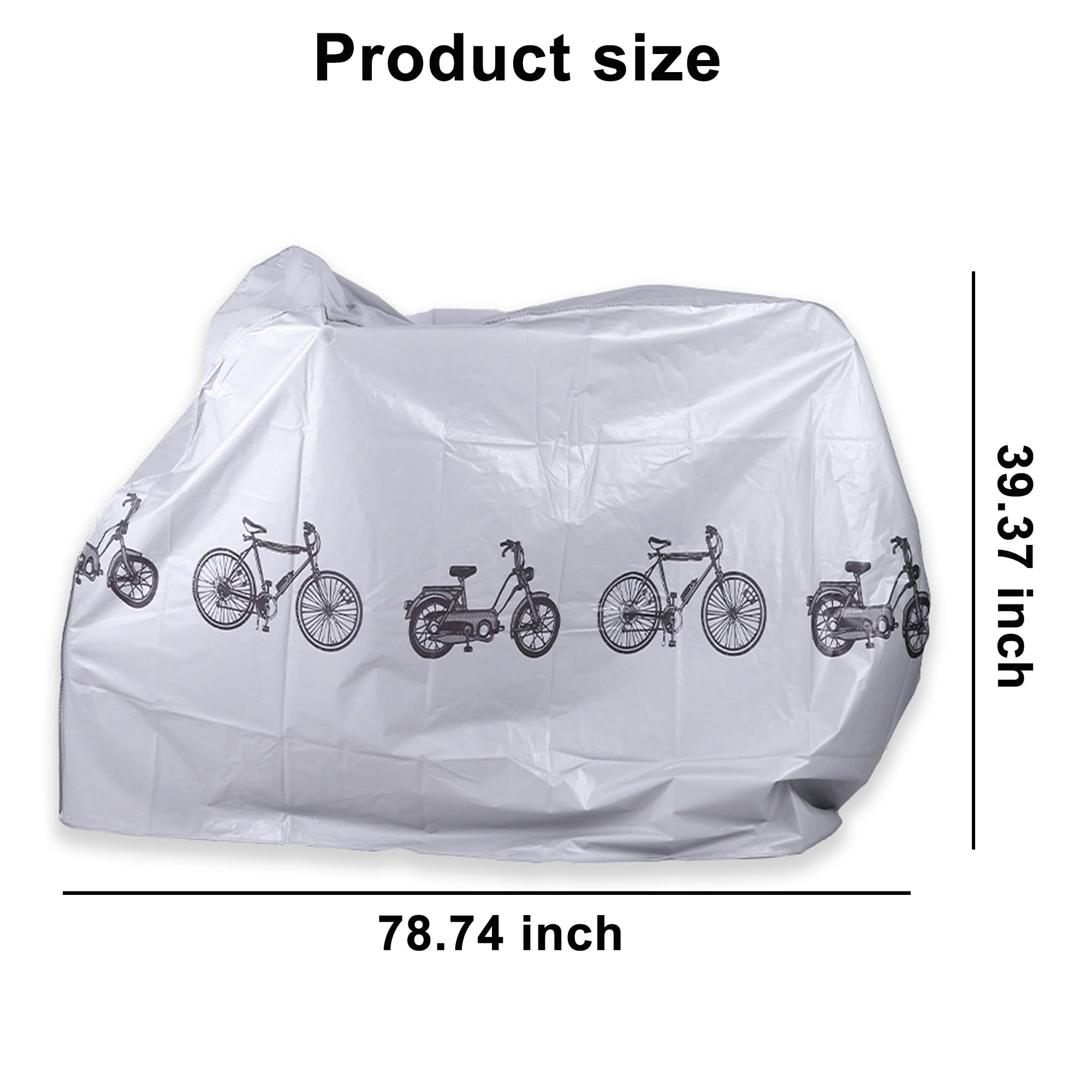 Bike Cover Waterproof Outdoor Storage for Bike up to 28