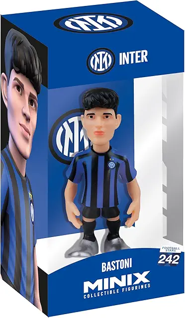 Figurina Inter Alessandro Bastoni Minix 12cm - Statuetta da Collezione Ufficiale