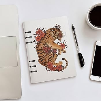 とらページ Amazon.co.jp: バインダーノート タイガー 虎 花 トラ とら
