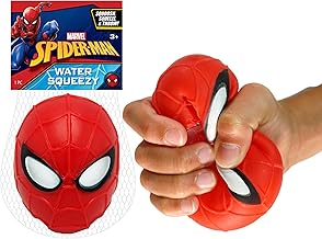 JA-RU Marvel Avengers Stretchy Squishy Stress Ball. Superheroes Hulk Spiderman & Iron Man Stretchy Fidget Toy Hand Therapy Birthday Toy Supplies for Kids. Stocking Stuffers (Spiderman Stress Ball, 1)