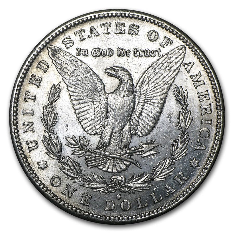 1889 S Morgan Silver Dollar $1 Brilliant Uncirculated