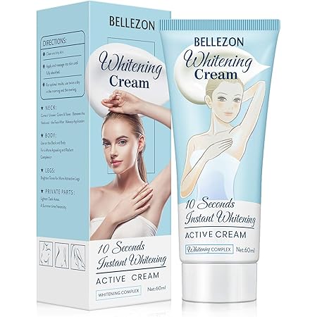 Underarm Cream, Effective Corrector for Armpit, Neck, Knees and Intimate Parts, Moisturize Skin