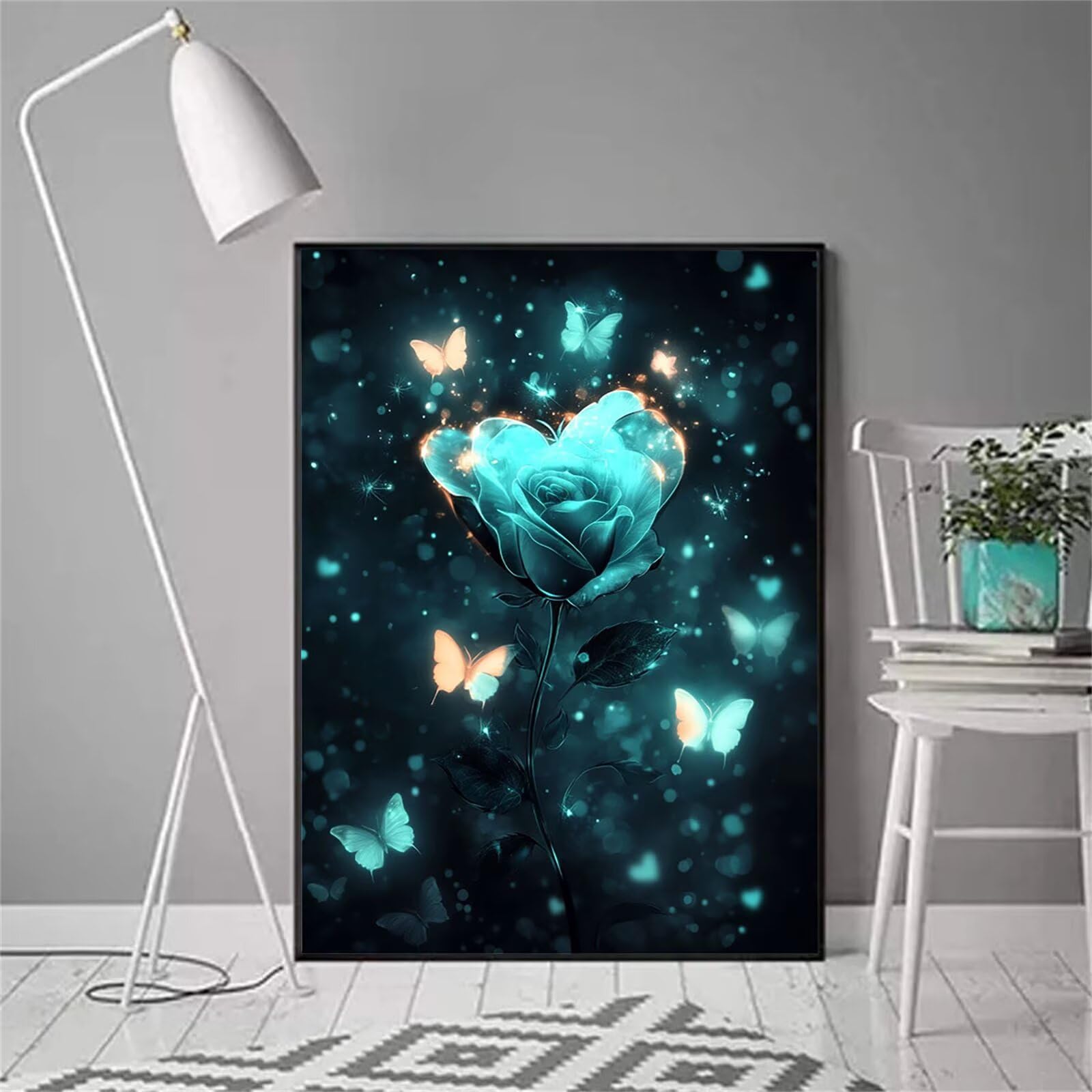 Zestawy do sztuki diamentowej dla dorosłych, 5D diamentowy obraz Dream Crystal Arts and Crafts dla dorosłych, haft krzyżykowy, cekiny, klejnoty, obrazy artystyczne, malowanie różami po numerach, do