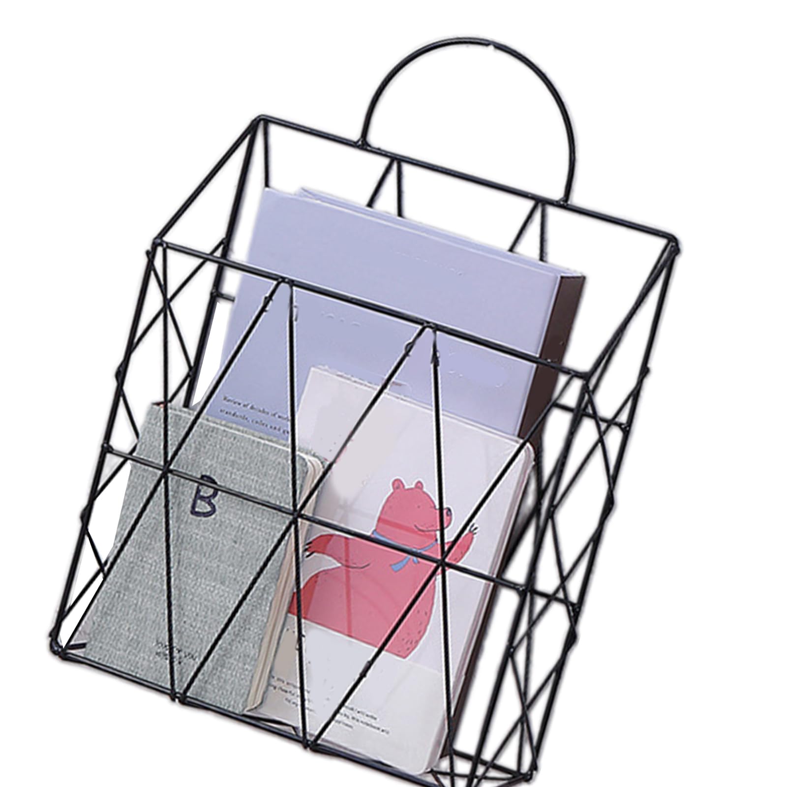 RGYBAO Hanging Wall File Holders Magazine Rack Document Wall Magazine for Living Room Document