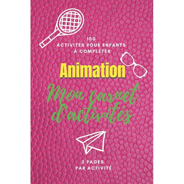 Buy ANIMATION Mon carnet d'activités: cahier pour les animateurs et les ...
