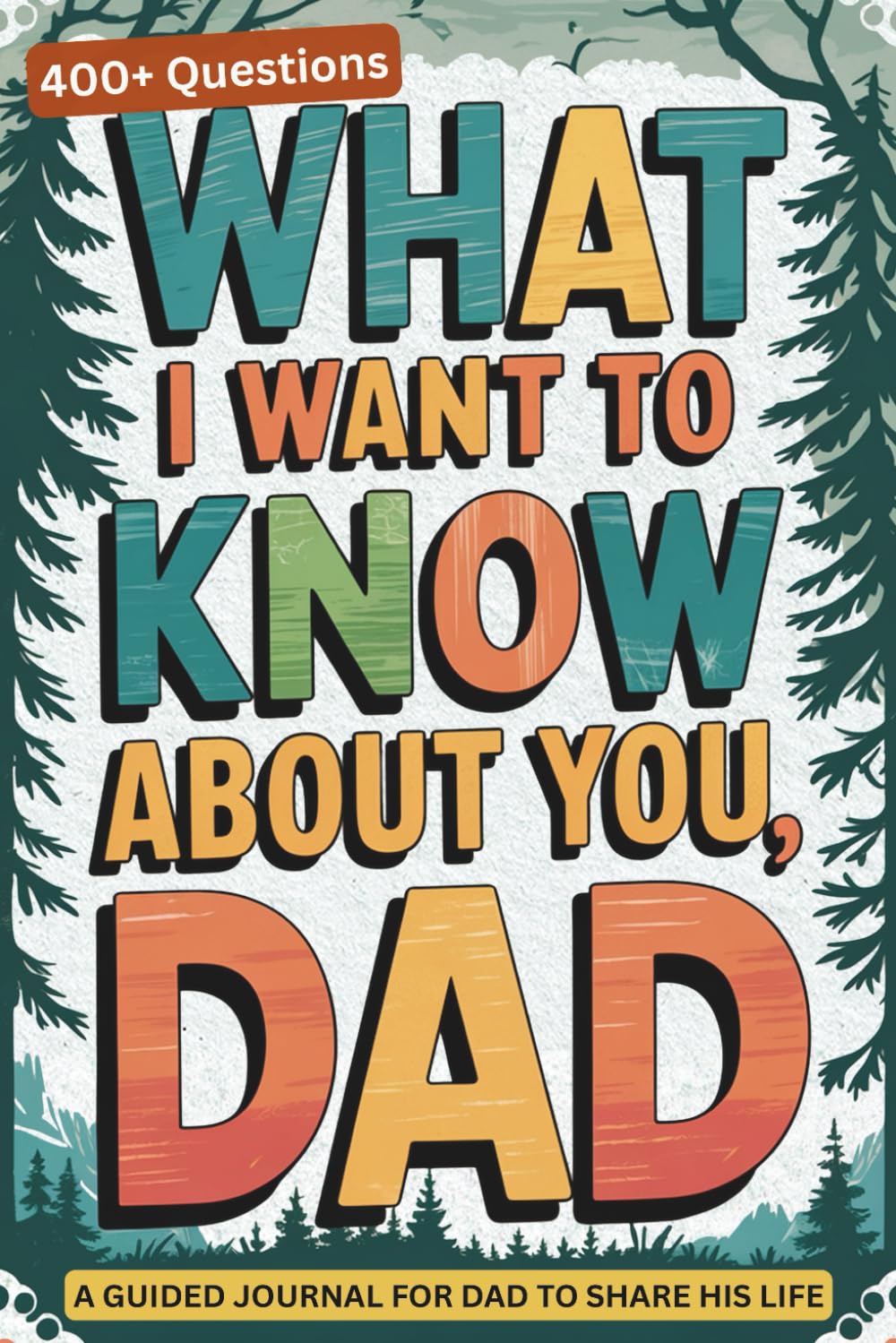 What I Want to Know About You, Dad: 400+ Questions About Dad's Life, Stories, and Legacy. A Guided Memory Prompt Journal. Record his Legacy, Memories and Wisdom. Great gift.