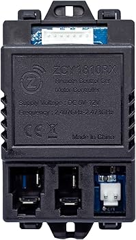 Điều khiển Amazon.com: 7 pin ZCY1810RX Receiver and Remote Control for 6V 12V