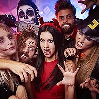 Vista 9 de MEICOLY Sangre falsa comestible de 0.5 onzas con 6 paquetes de cápsulas vacías, lavable en escenario de sangre falsa, sangre falsa pegajosa realista