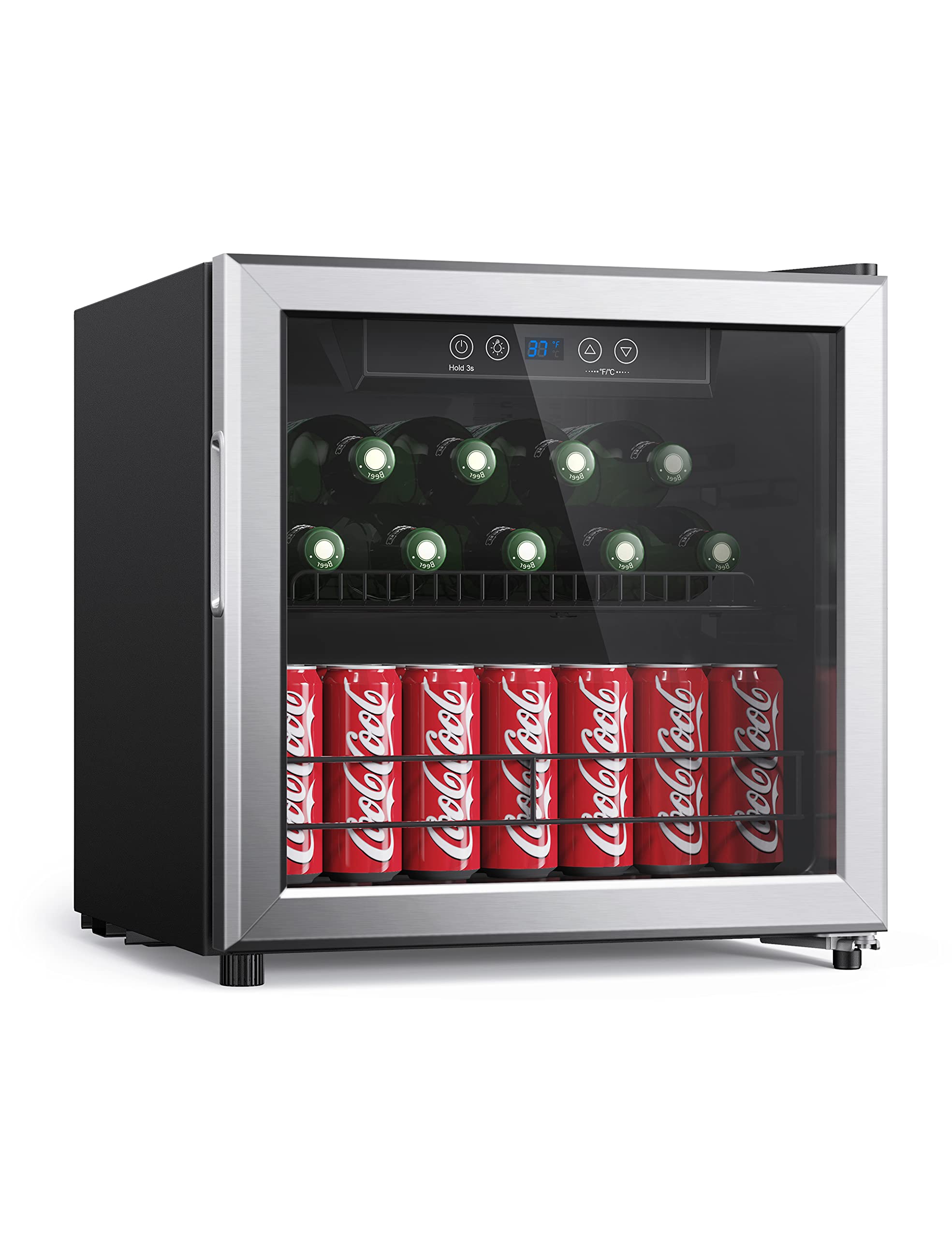 MIEF001 1.6 cu ft Beverage Cooler Black