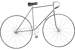 Deco 79 Eccentric Myl Bicycle Wall Decor, 59" x 37", Multi