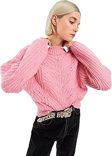 LC WAIKIKI Woman Funnel Neck Hole-Knitted Knitwear Sweater