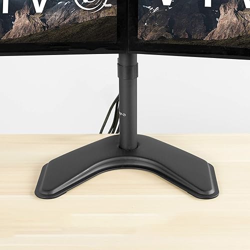 Miniatura 7 de VIVO Base independiente resistente para soporte de escritorio de monitor, plataforma de 13 x 11 pulgadas, base de repuesto acolchada antideslizante