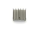 Electronic Spices PACK OF 10 Silver Tone Aluminium Radiator Heatsink 18x25x20 gallery image