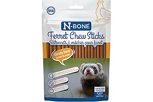 N-Bone Ferret Chew Sticks: Wholesome Chicken-Flavored Delicacies