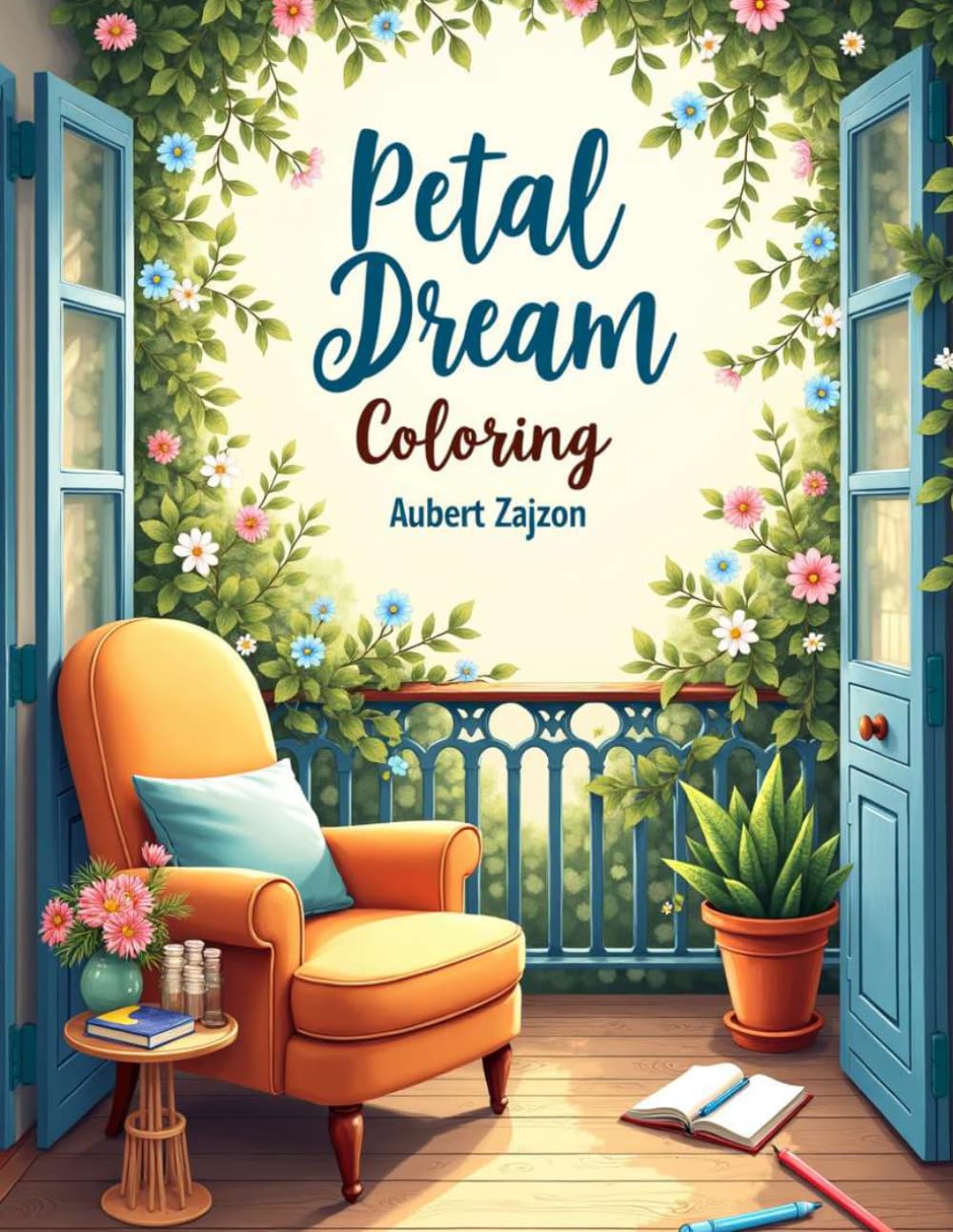 Petal Dream Coloring: new adult coloring books 2026,new coloring books 2026,adult coloring book spring themes,stress relief spring coloring book,peaceful spring coloring book.