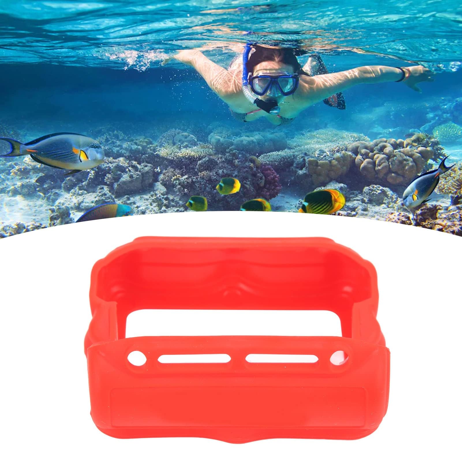 Alomejor Housse de Protection de Plongée sous-Marine Montre D'ordinateur de Plongée Manchon de Protection en Silicone pour Shearwater Perdix