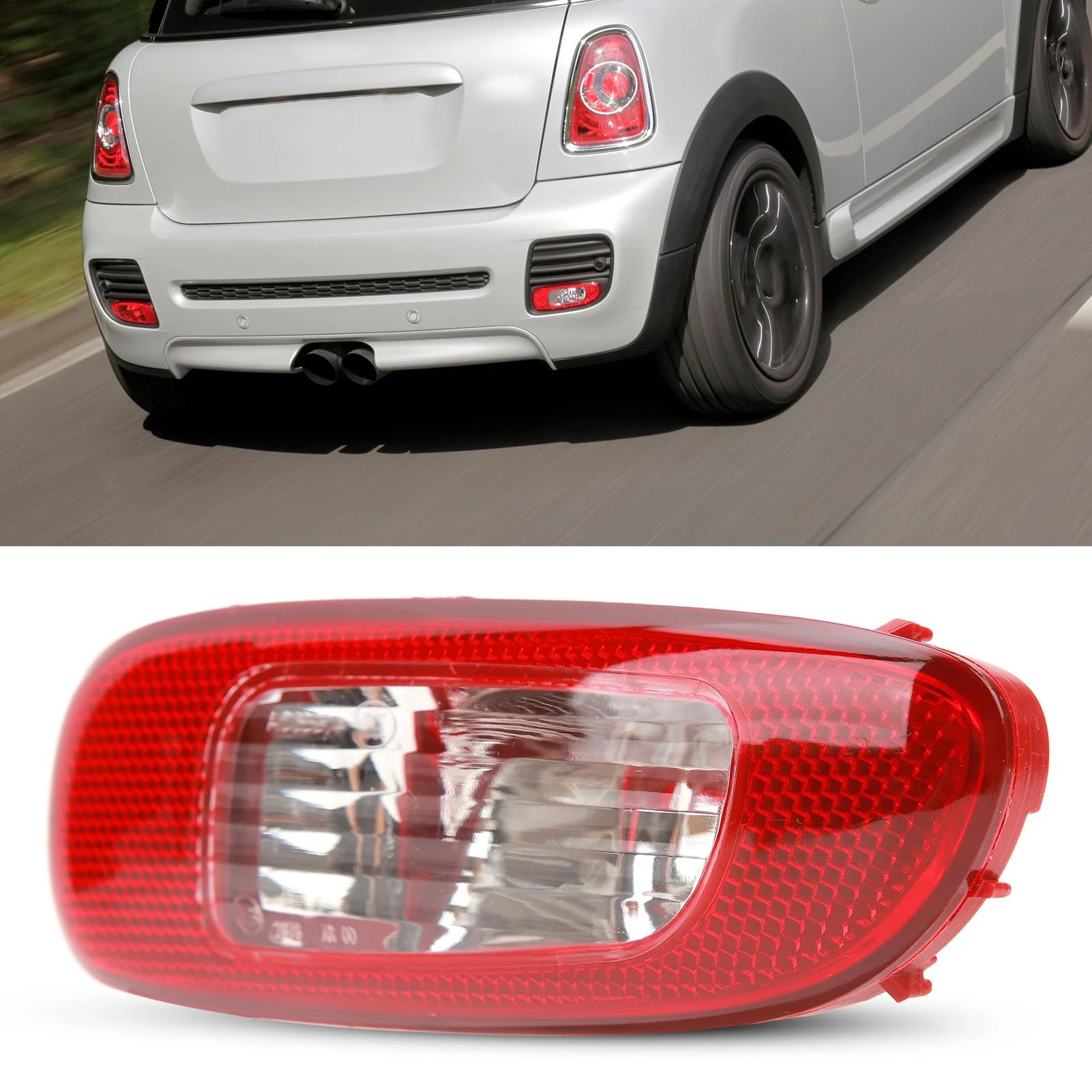  MINI ミニ クーパーS 後期 リアバンパー R56 R57 R58 Amazon | ミニ用リアバンパーライト クーパー R56 R57 R58 R59 S Jcw
