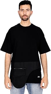 تيشيرت بيسيك للرجال من فاير وود، بجيب وسوستة، تيشرت