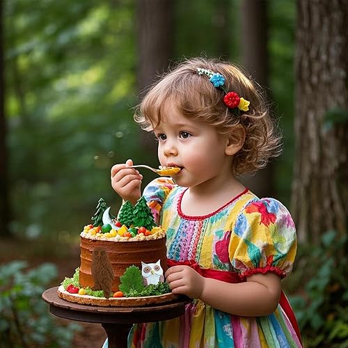 Miniatura 9 de Moldes de silicona de búho para manualidades, juego de 3 piezas, múltiples diseños con patrón de ramas, moldes de fondant para decoración de