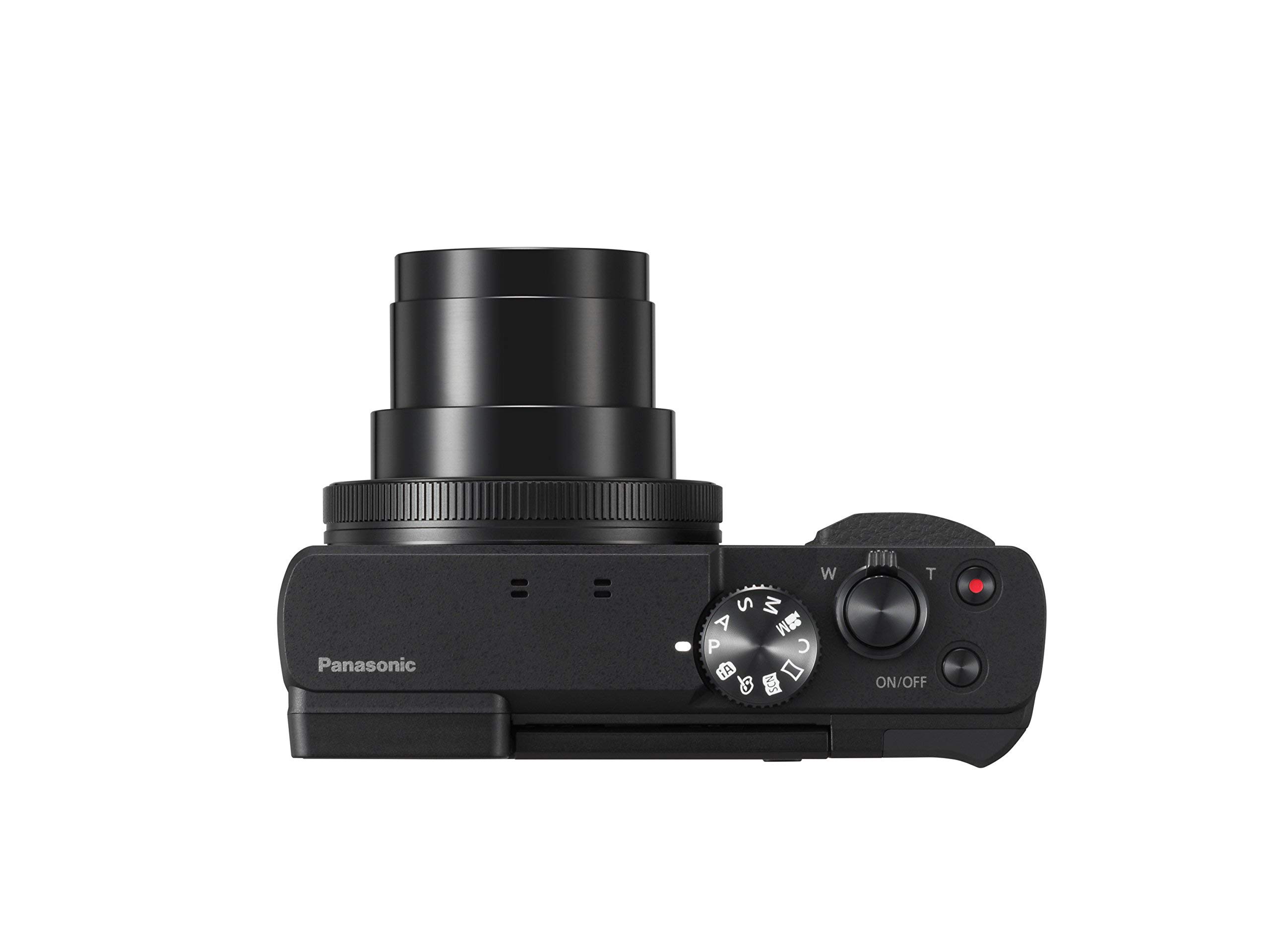 Panasonic DC-TZ90EB-K Appareil photo de voyage compact de poche à zoom 30x – Noir, vidéo et photo 4K, objectif Leica (Reconditionné)