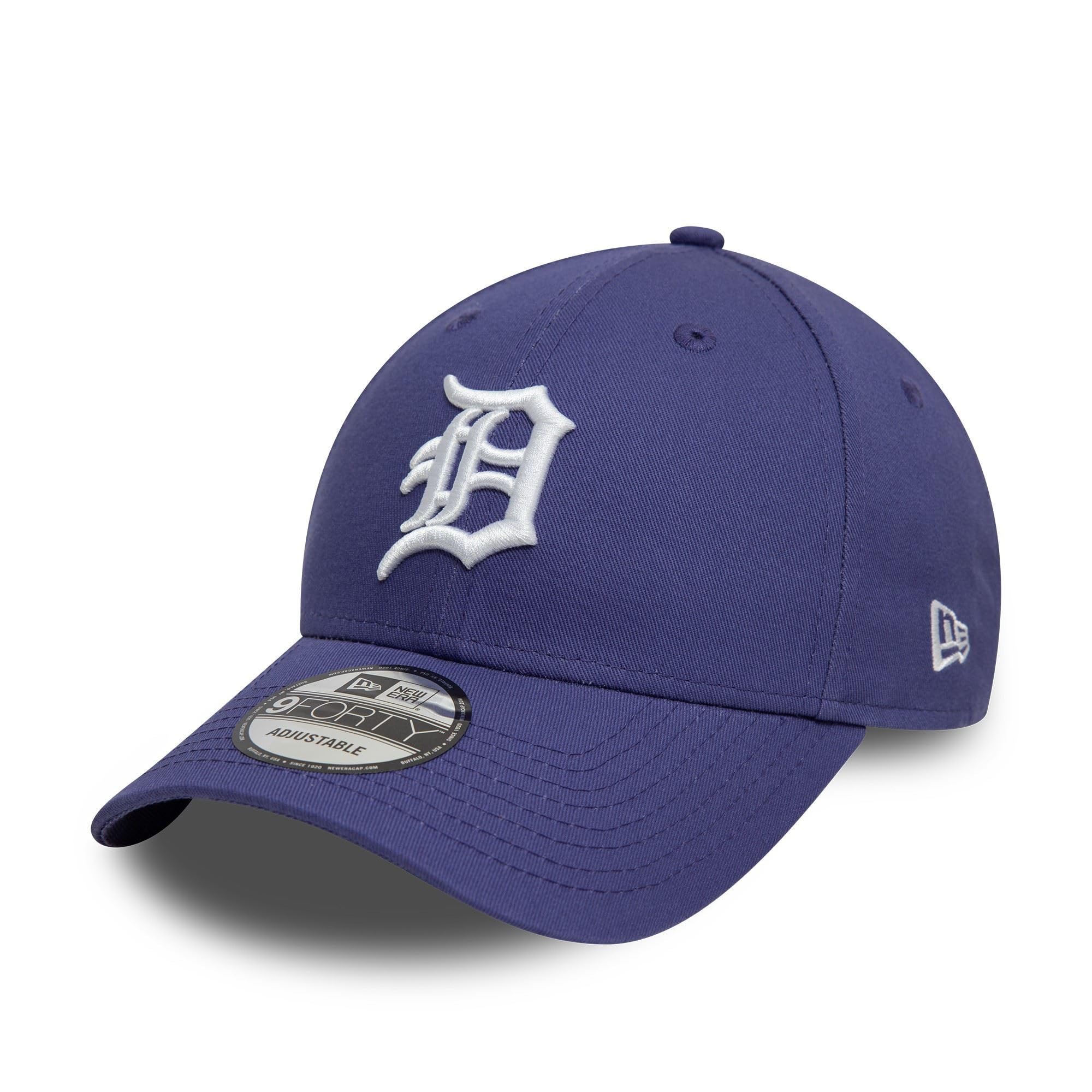 New Era Detroit Tigers MLB Cap Baseball Curved Visor Adjustable hat Purple