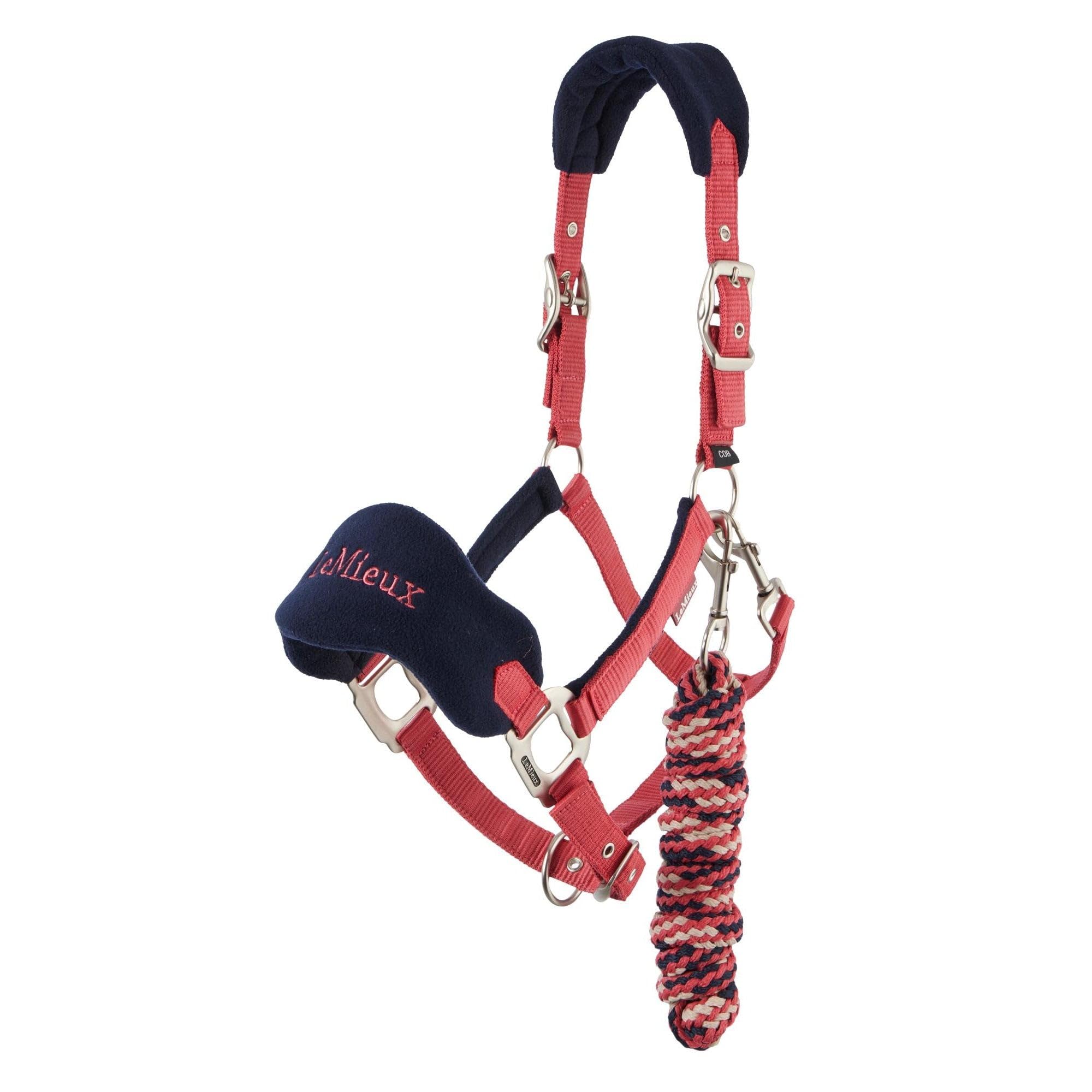 LeMieux Mini Vogue Headcollar & Leadrope - Cranberry