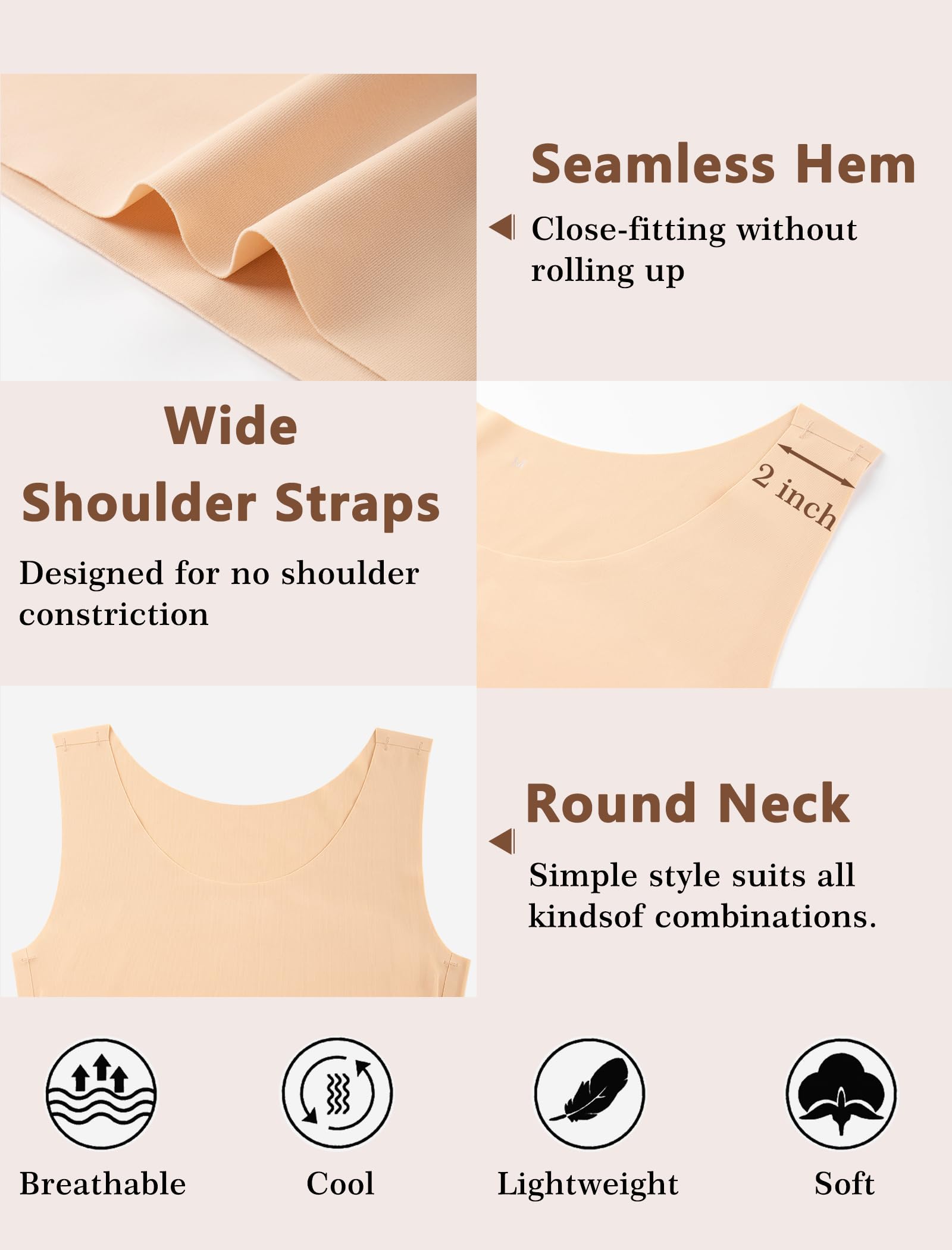 Chest Binder Trans FTM Transgender lekki oddychający bezszwowy biustonosz