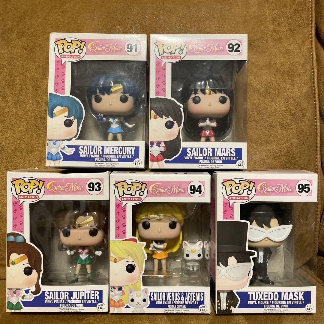 【Funko POP】美少女戦士セーラームーン フィギュア　4体SET Funko POP】美少女戦士セーラームーン フィギュア 4体SET 美少女