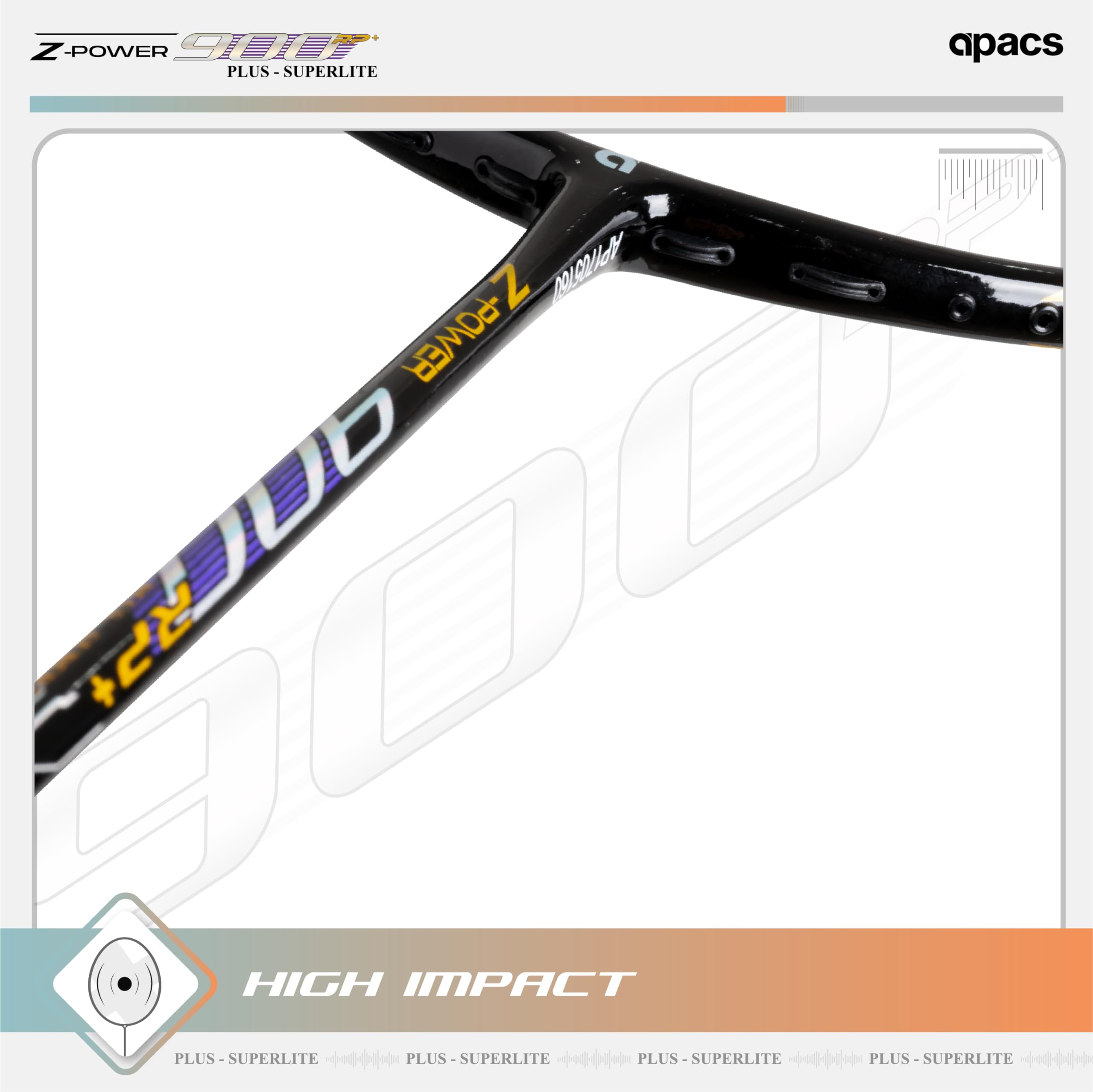 junnwak2  apacs 超軽量 Sabre Light 6U Apacs Sabre Light Badminton Racket 6U (Edge Saber Light
